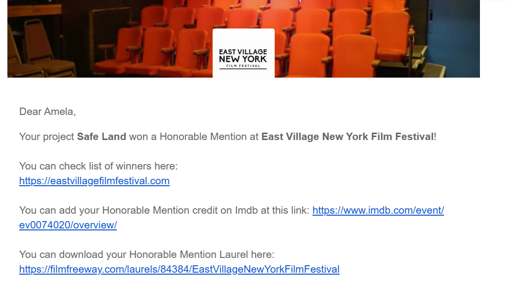 East Village Film Festival